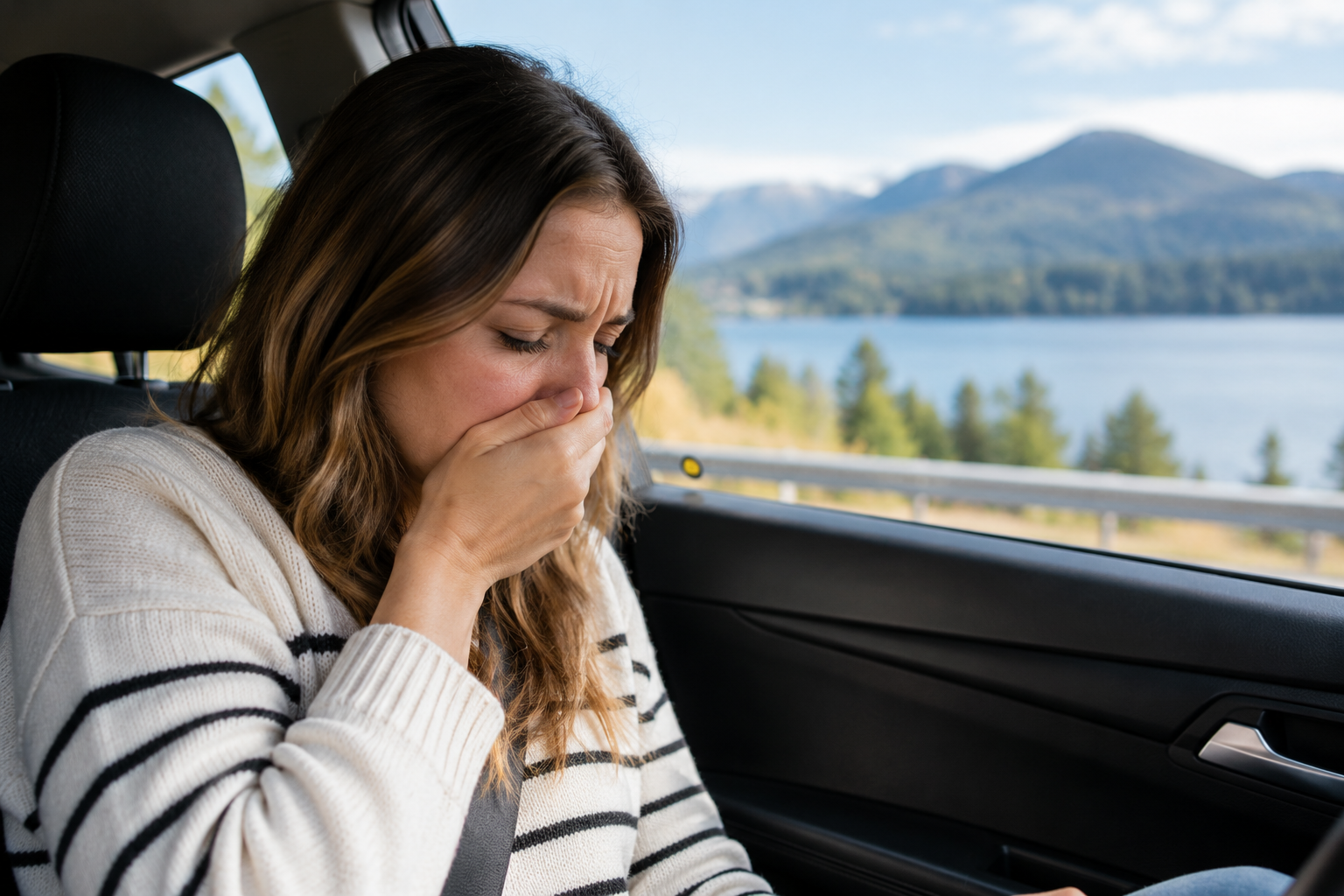 motion sickness, motion sickness symptoms, travel nausea, motion sickness relief, Jet-Avert