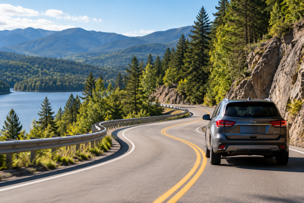 motion sickness, winding roads, travel nausea, road trip tips, motion sickness relief
