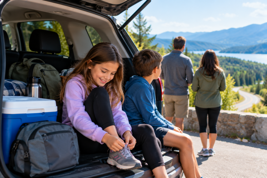 family road trip, motion sickness, travel nausea, road trip tips, motion sickness prevention